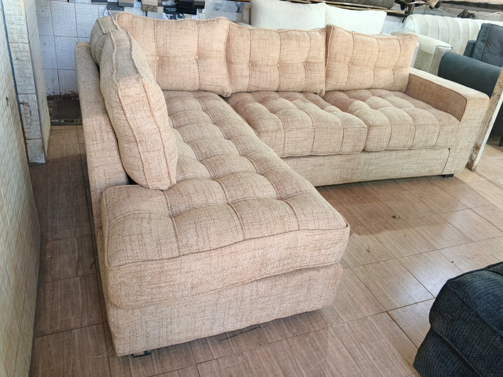 Kipepeo Grand L-Shape Sectional Sofa